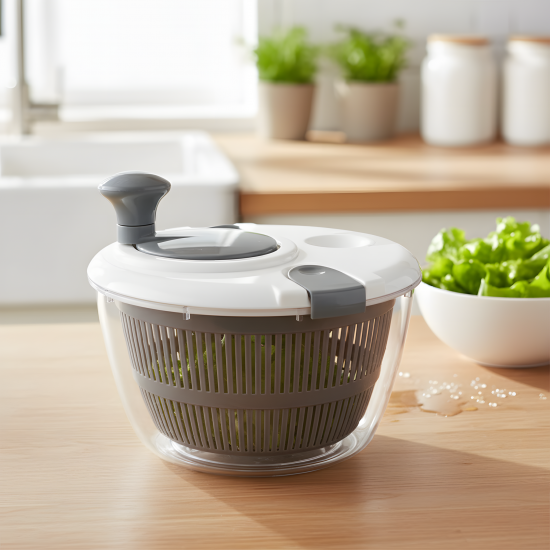 Salad Spinner Drain Bowl